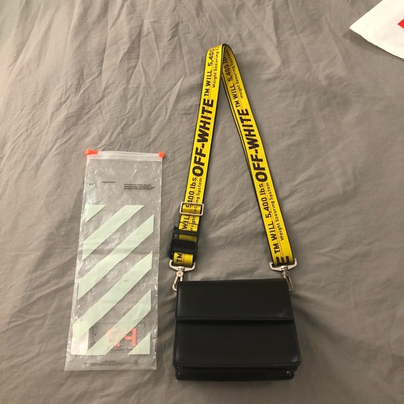 Off-White Accessories - Off-White Classic Industrial Belt SS19 + DIY bag